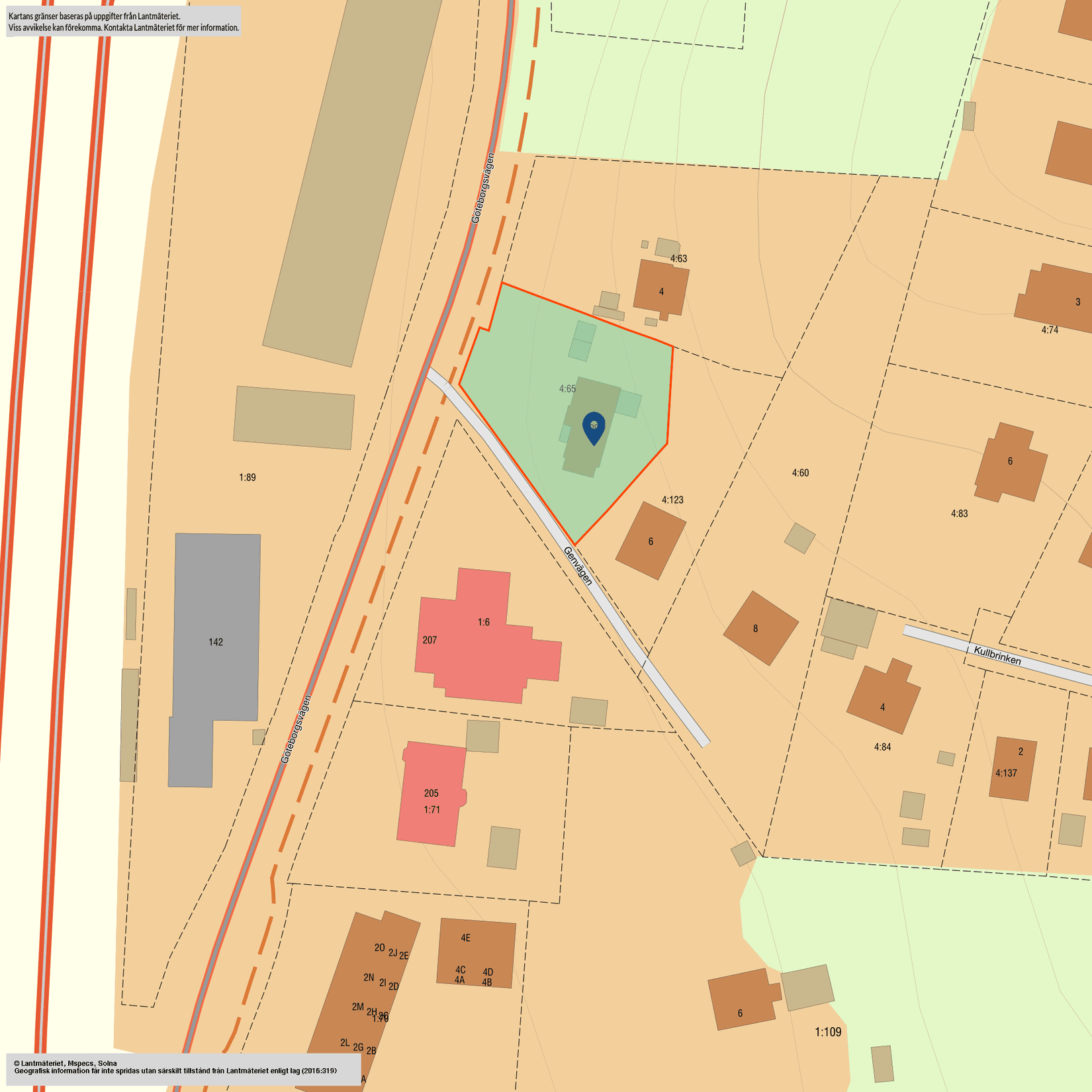 Villa, Göteborgsvägen 209, Bohus, Ale