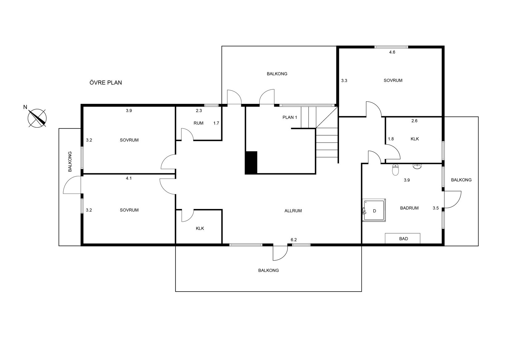 Villa, Hällavägen 5, Dals Rostock, Mellerud