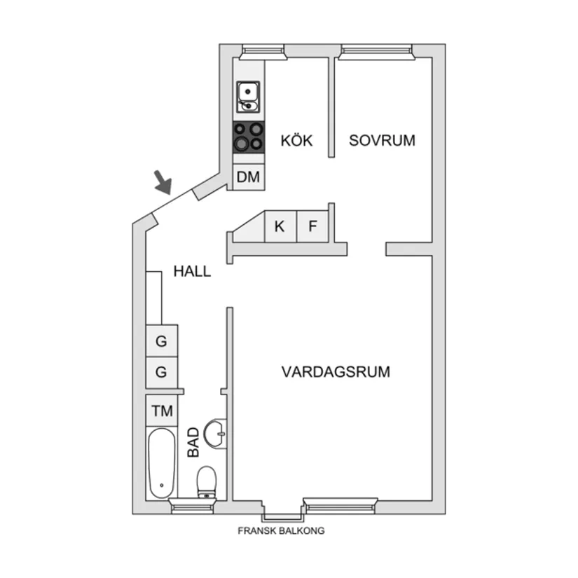 Bostadsrätt, Midsommarvägen 80, Midsommarkransen, Stockholm