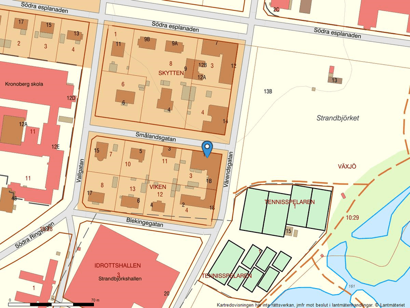 Bostadsrätt, Smålandsgatan 1A, Söder, Växjö