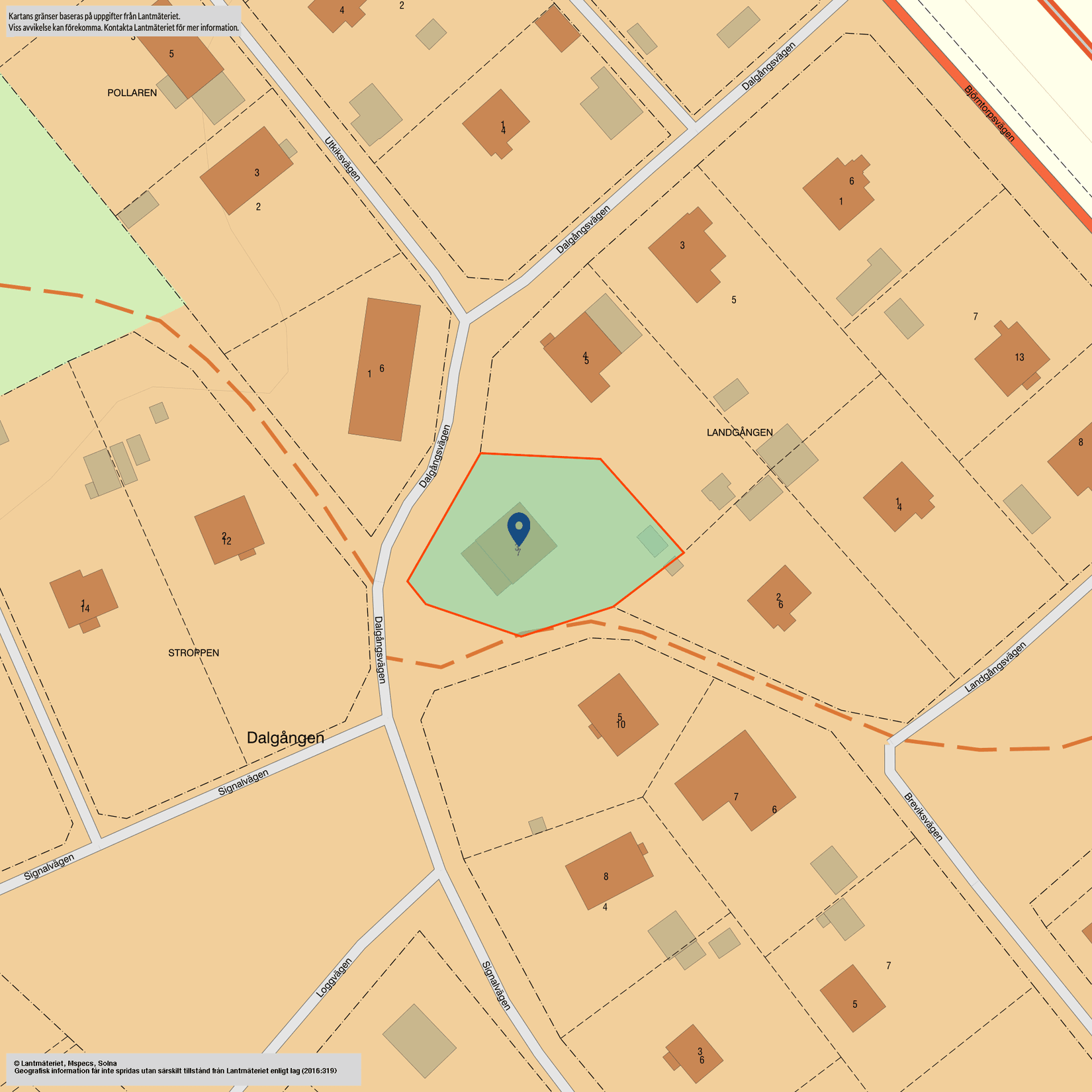 Villa, Dalgångsvägen 7, Oxelösund