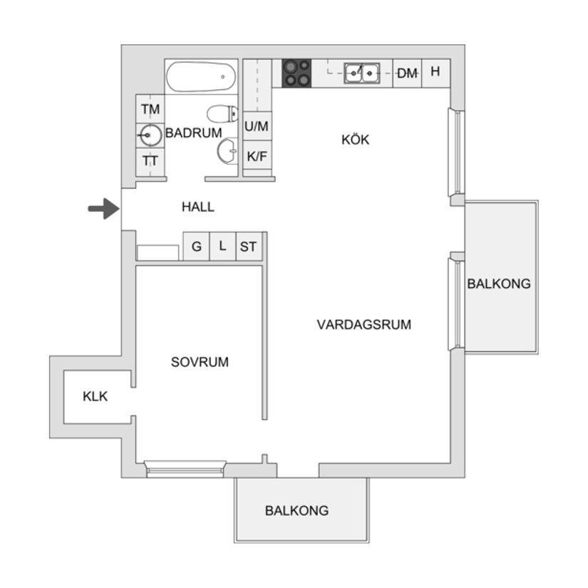 Bostadsrätt, Ångaren Ernas gata 1, Sannegården, Göteborg