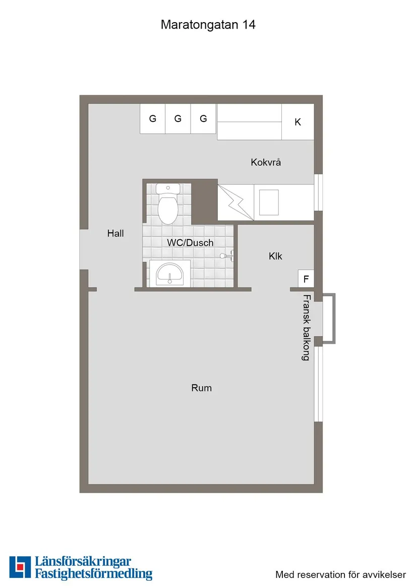 Bostadsrätt, Maratongatan 14, Munksundet, Enköping