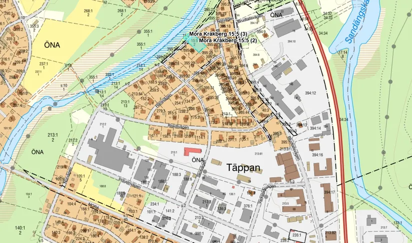 Tomt, Norvägen 26, Öna, Mora
