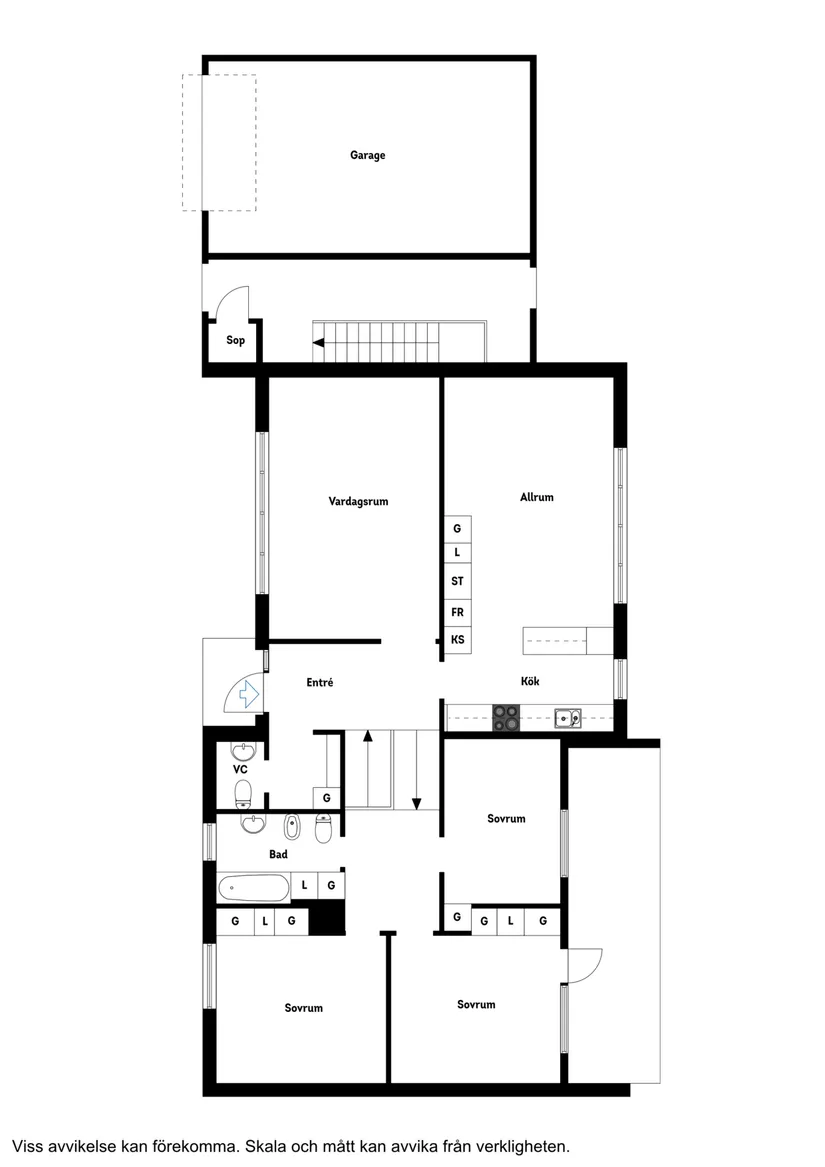 Villa, Ramsmåla Björnbo 1, Ydre