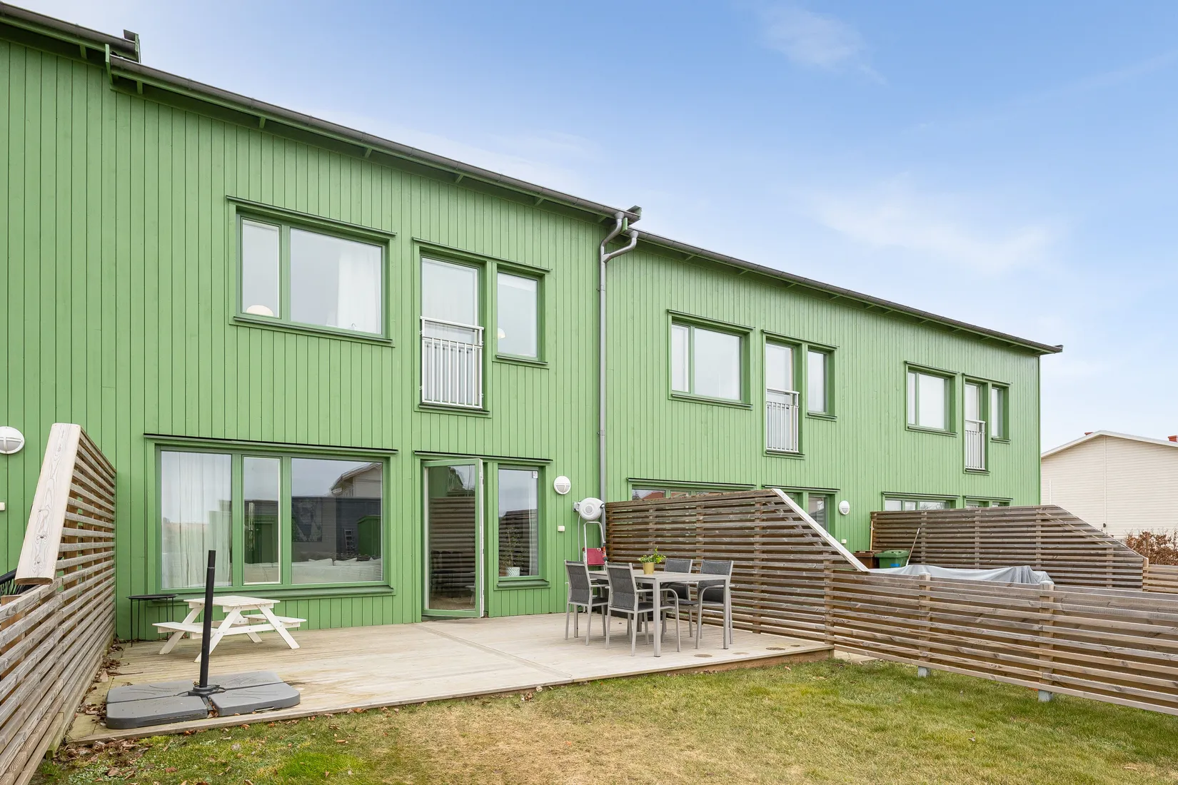 Villa, Radhus, Lassagårdsgatan 134, Trädgårdsstaden, Skövde