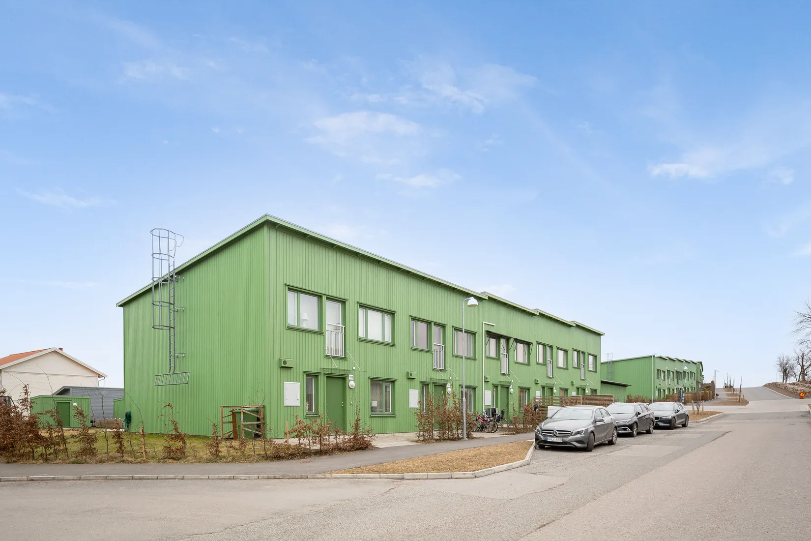 Villa, Radhus, Lassagårdsgatan 134, Trädgårdsstaden, Skövde