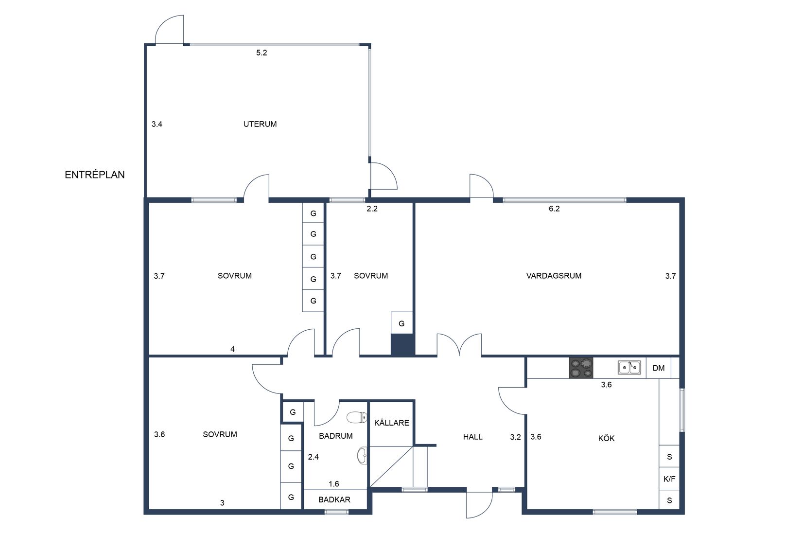 Villa, Storgatan 52, Vänersborg