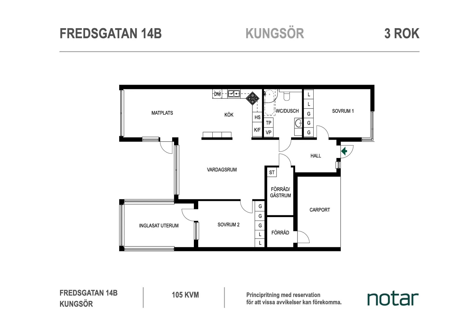 Villa, Radhus, Fredsgatan 14B, Kungsör