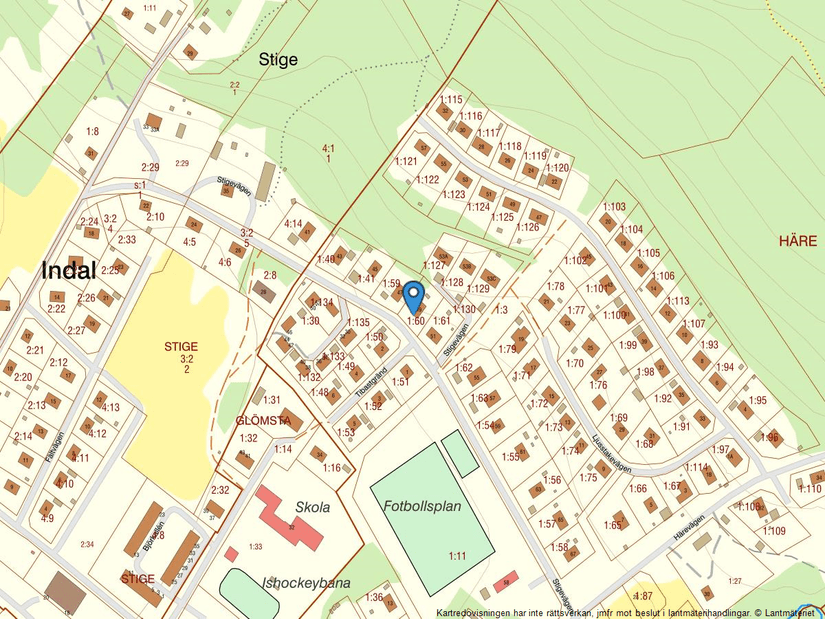 Villa, Stigevägen 49, Indal, Sundsvall