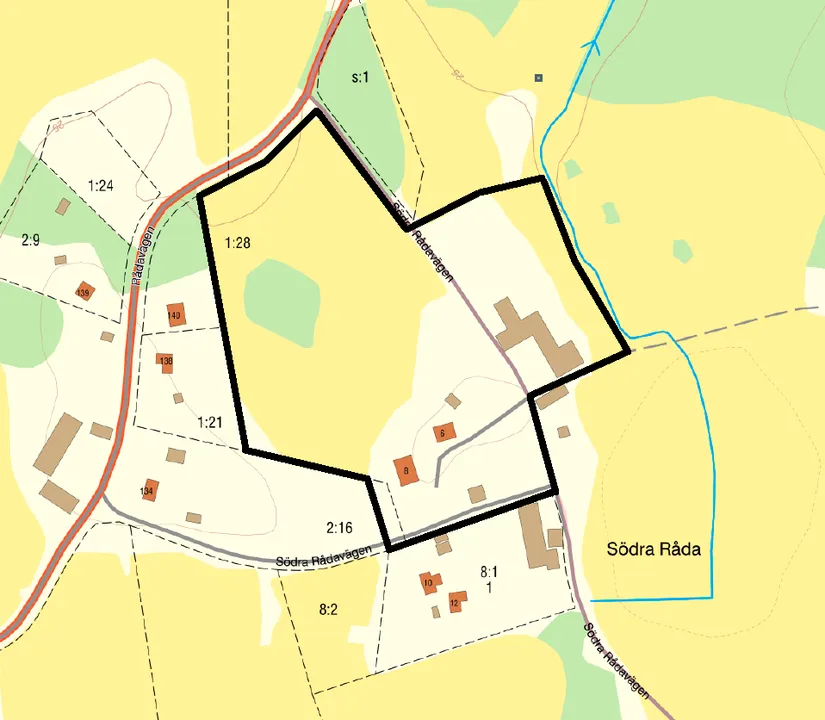 Gård/Skog, Södra Rådavägen 8, Hagsta Gård, Norrtälje