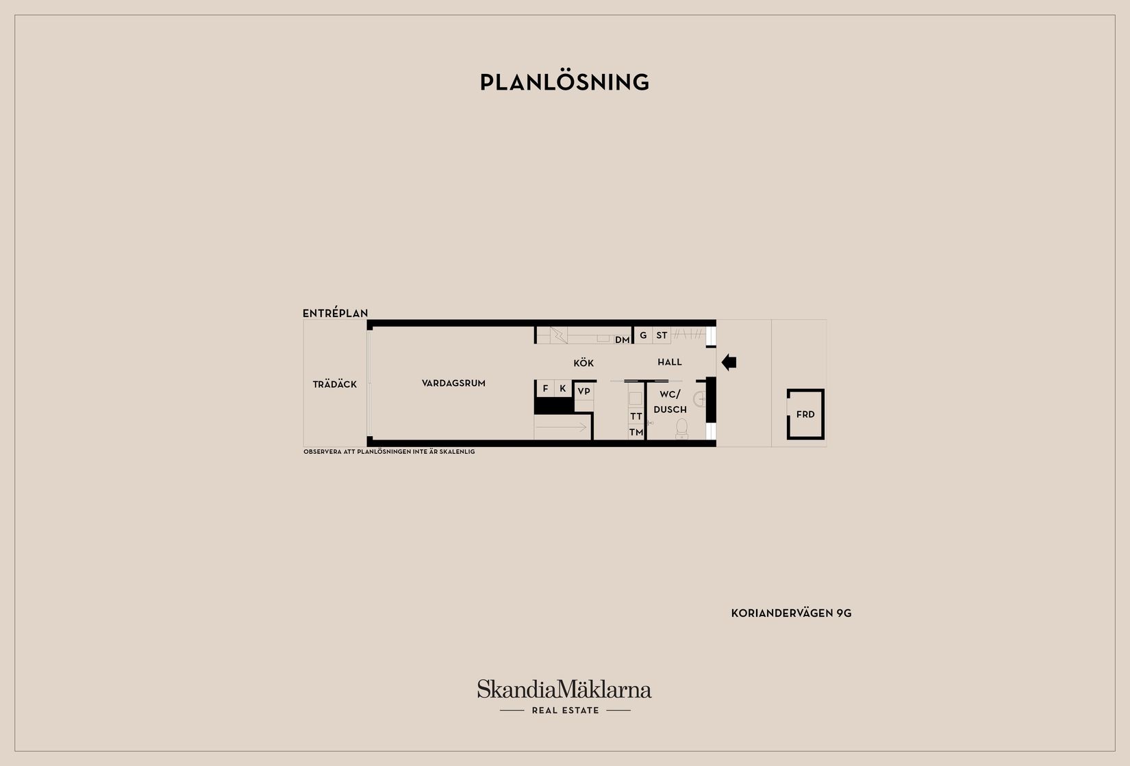 Bostadsrätt, Koriandervägen 9G, Kvarnbäck, Höör