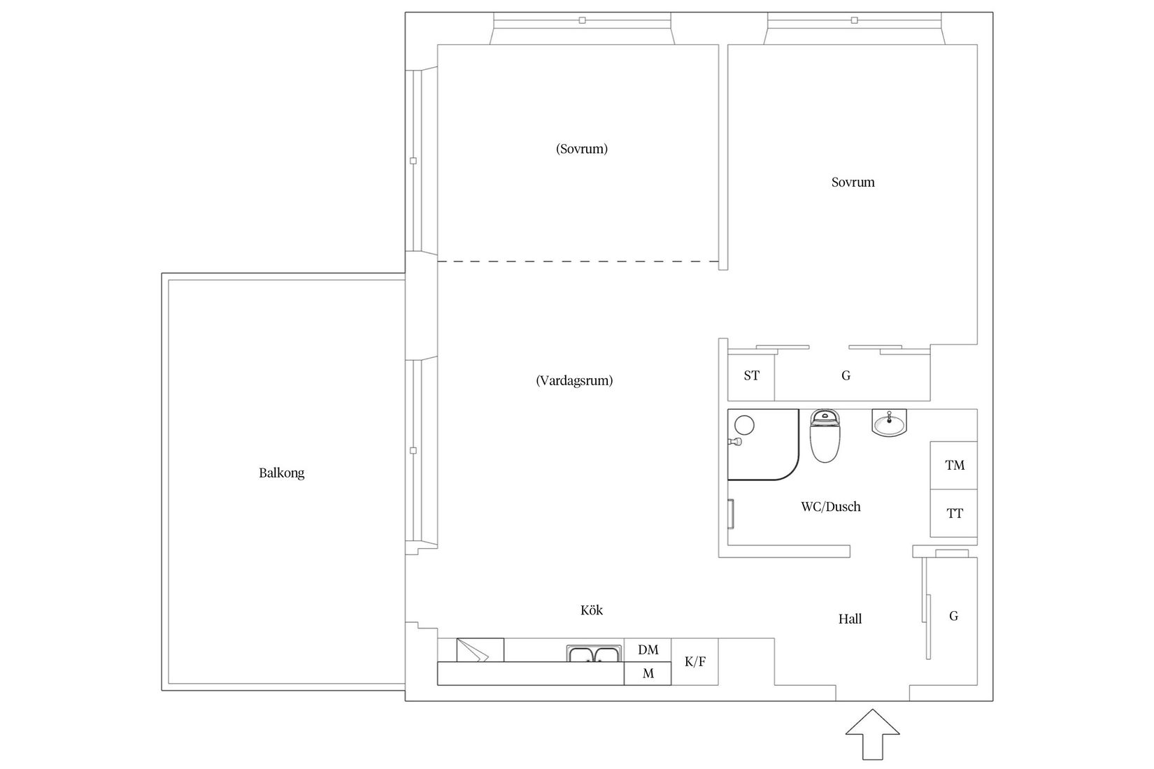 Bostadsrätt, Olles gata 8, Ytterby, Kungälv