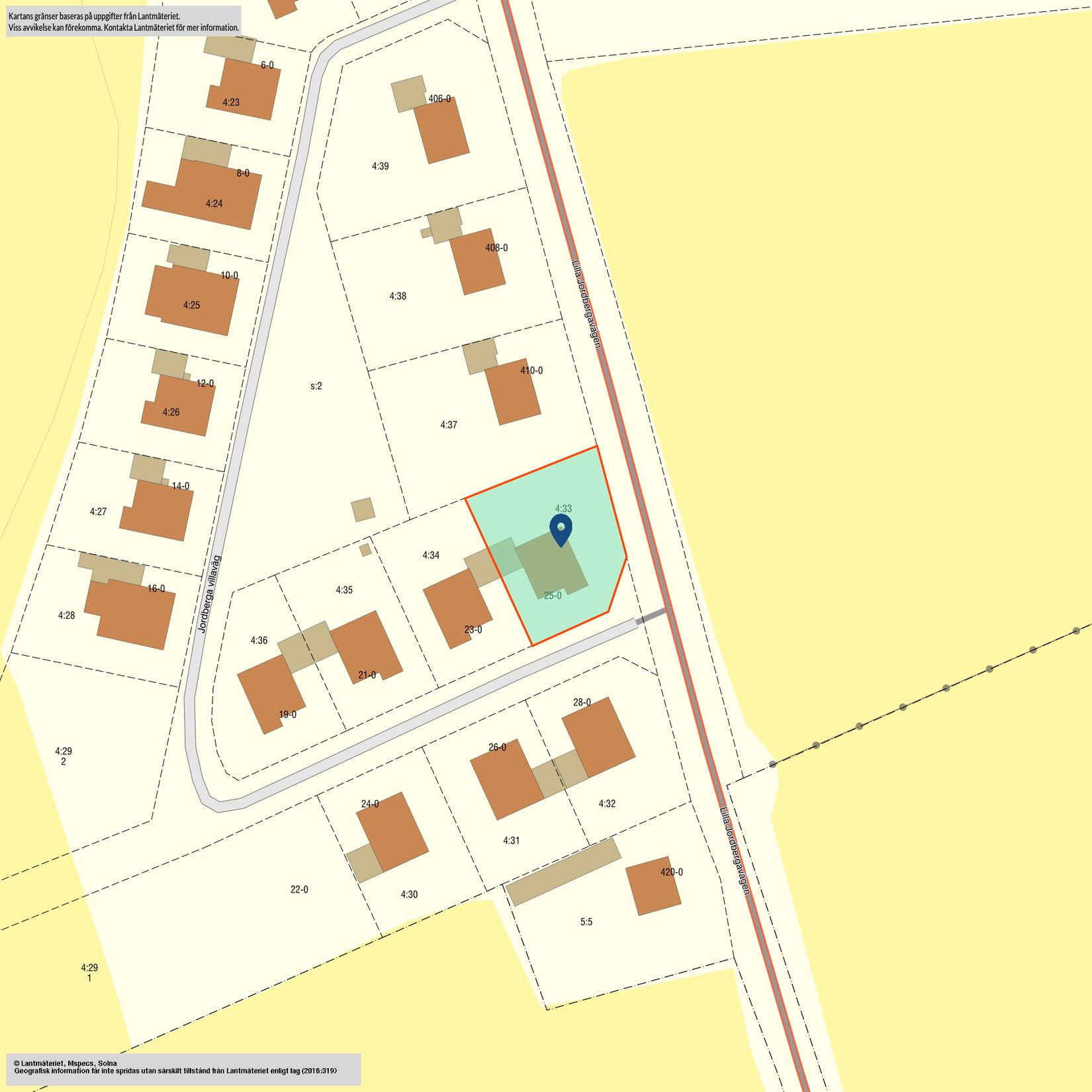 Villa, Jordberga villaväg 25-0, Lilla Jordberga, Trelleborg