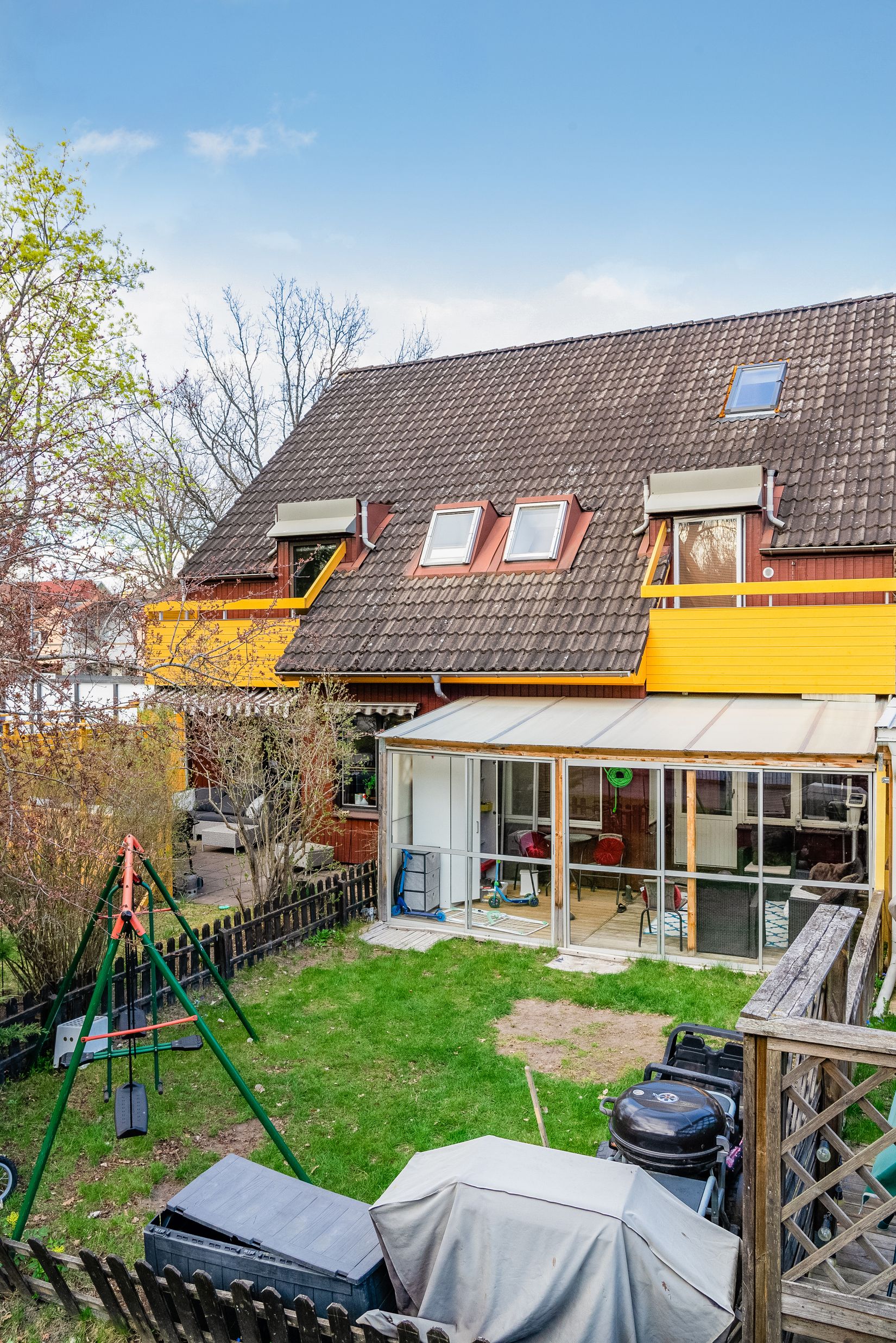 Villa, Radhus, Carl Bergstens gata 87, Sandtorp, Norrköping