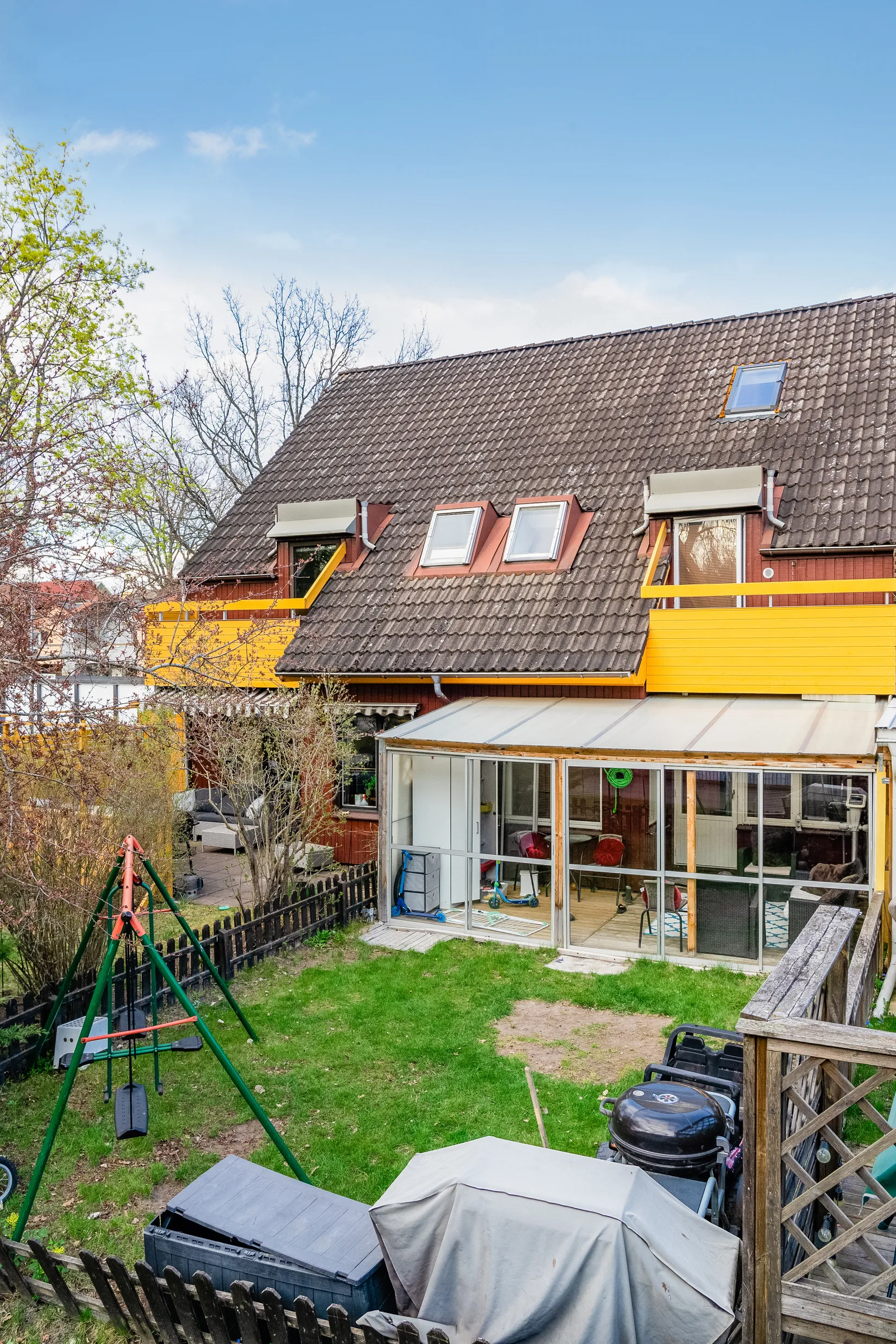 Villa, Radhus, Carl Bergstens gata 87, Sandtorp, Norrköping