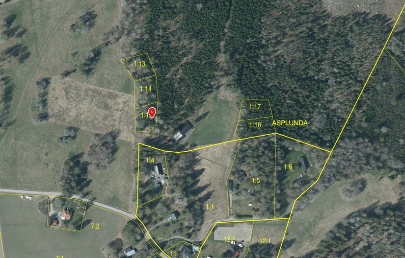 Tomt, Tensta-Tuna 1:15, Vattholma / Tensta, Uppsala