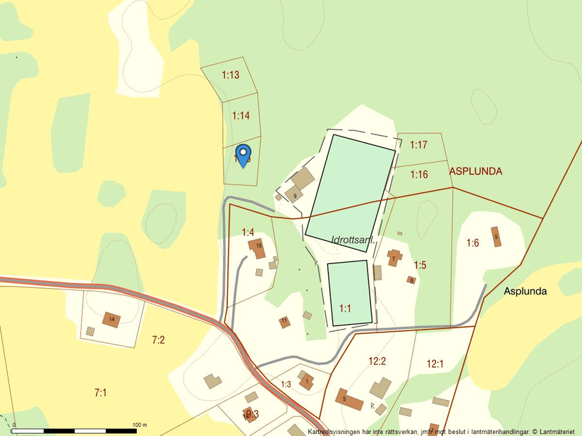 Tomt, Tensta-Tuna 1:15, Vattholma / Tensta, Uppsala