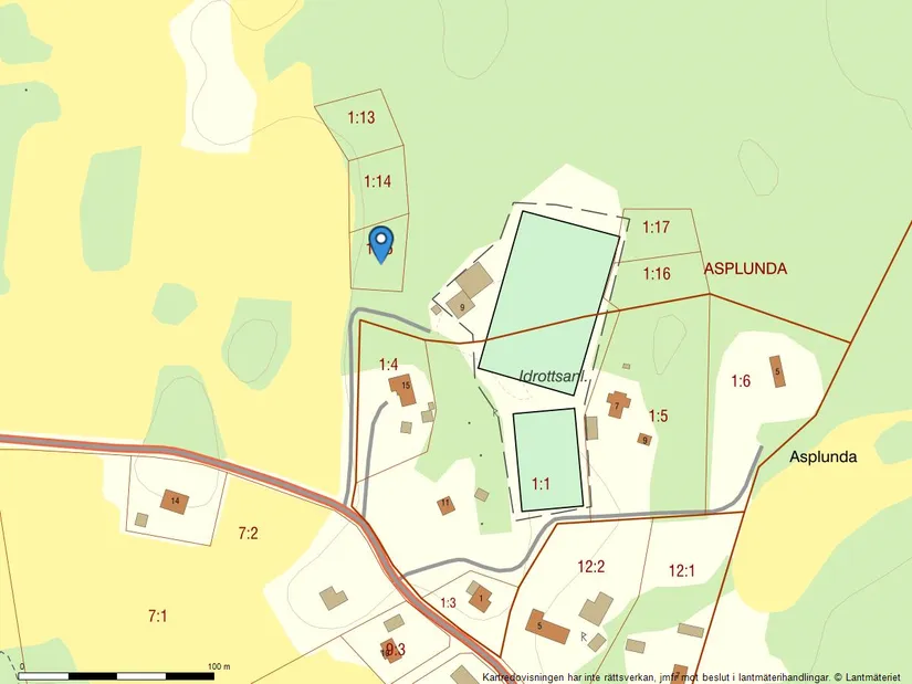 Tomt, Tensta-Tuna 1:15, Vattholma / Tensta, Uppsala
