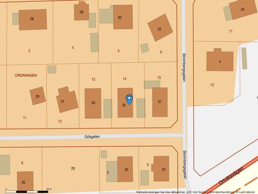 Villa, Götgatan 35, Skönsberg, Sundsvall