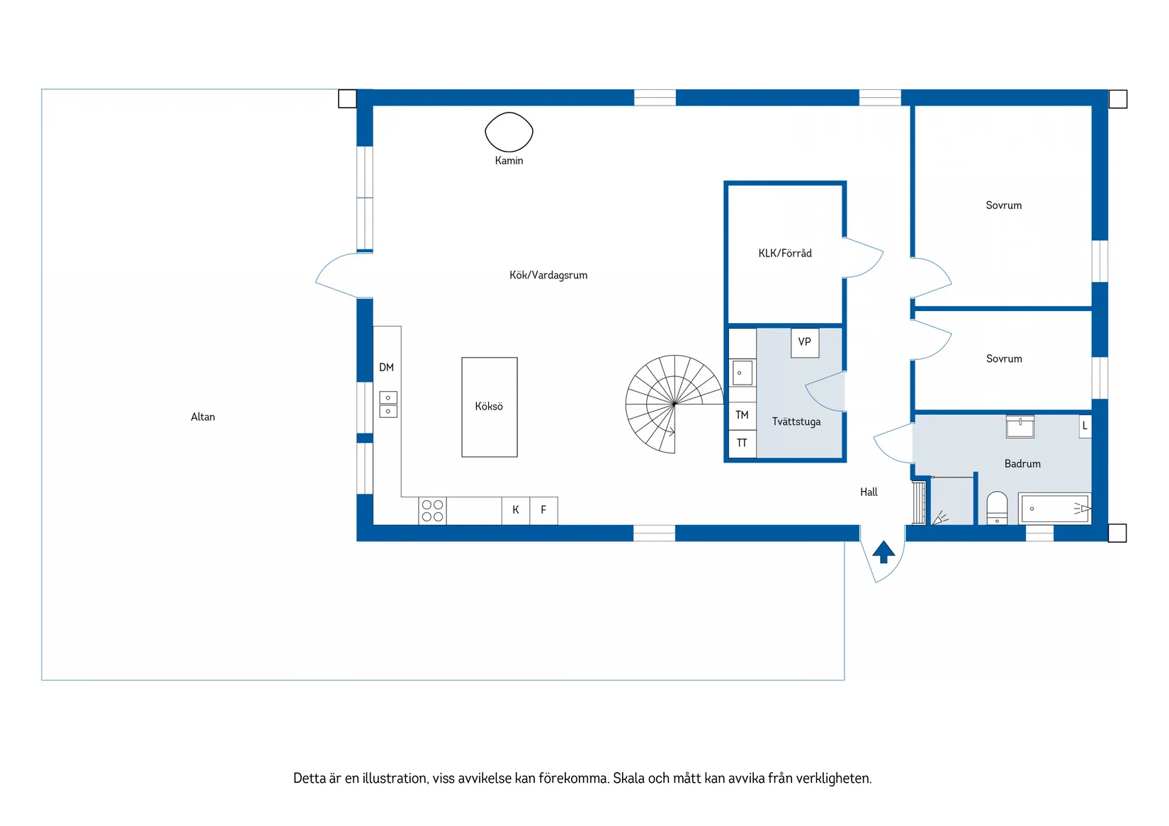 Villa, Krokviksvägen 32, Alnö, Sundsvall