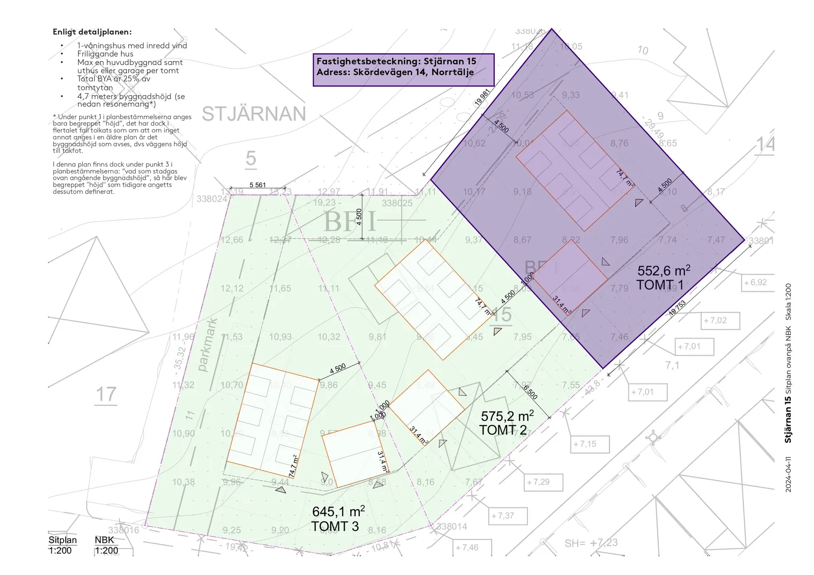 Tomt, Skördevägen 14, Centralt - Kvisthamra, Norrtälje