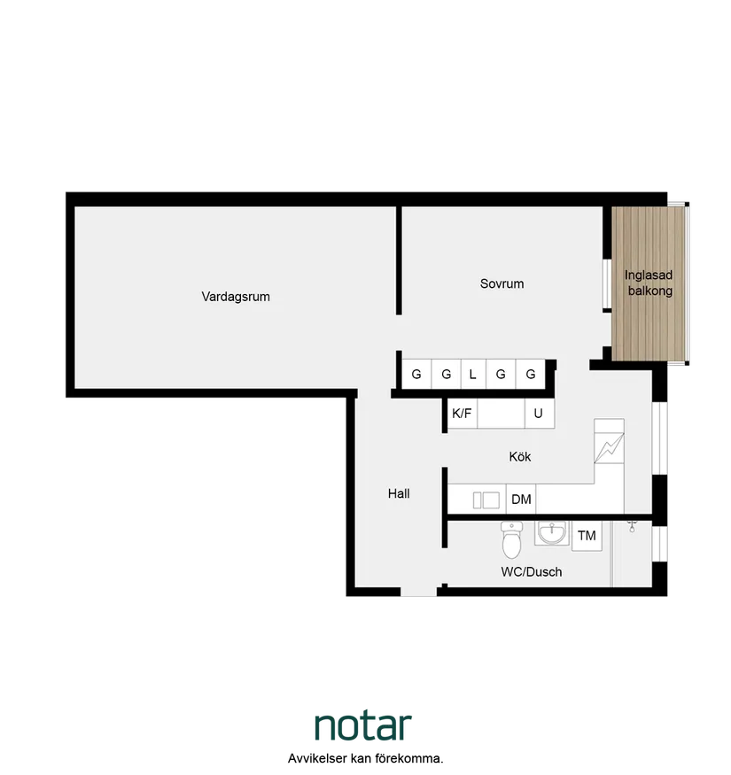 Bostadsrätt, Gruvgången 93, Gruvlyckan, Karlstad