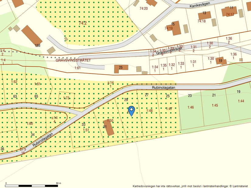 Tomt, Rubinolagatan 29, Vik, Simrishamn