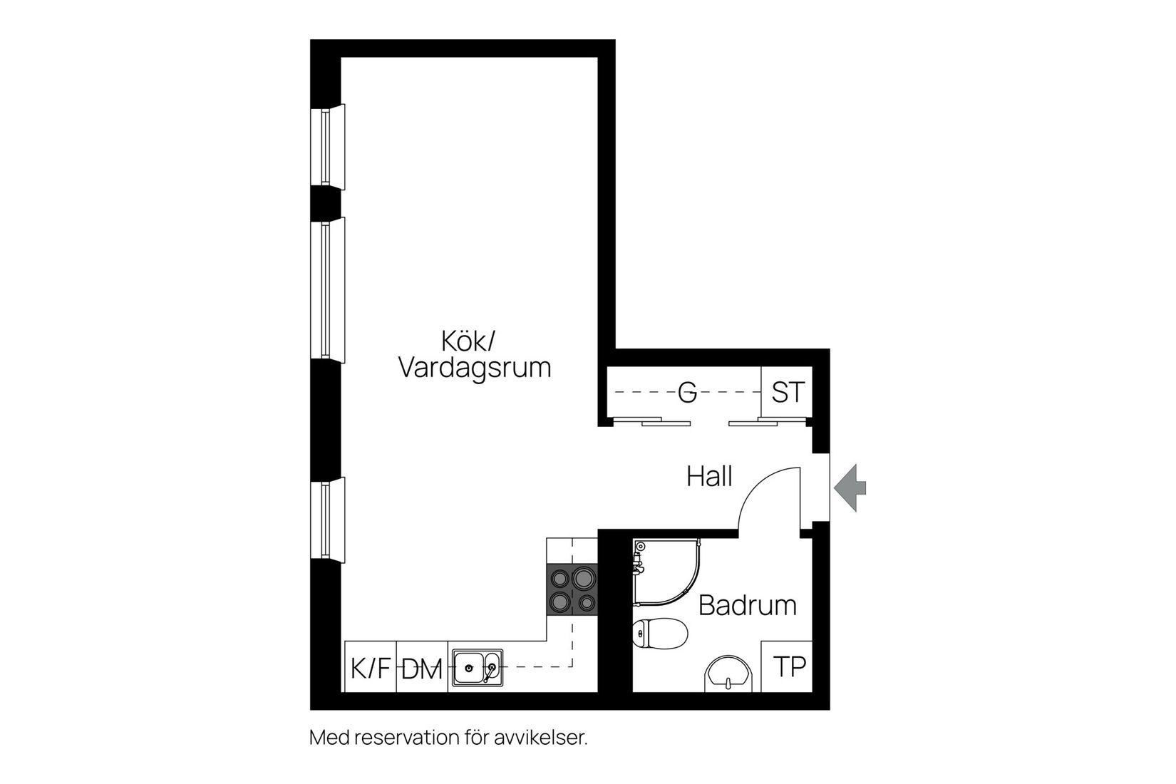 Bostadsrätt, Bergagårdsvägen 14, Djurängen, Kalmar