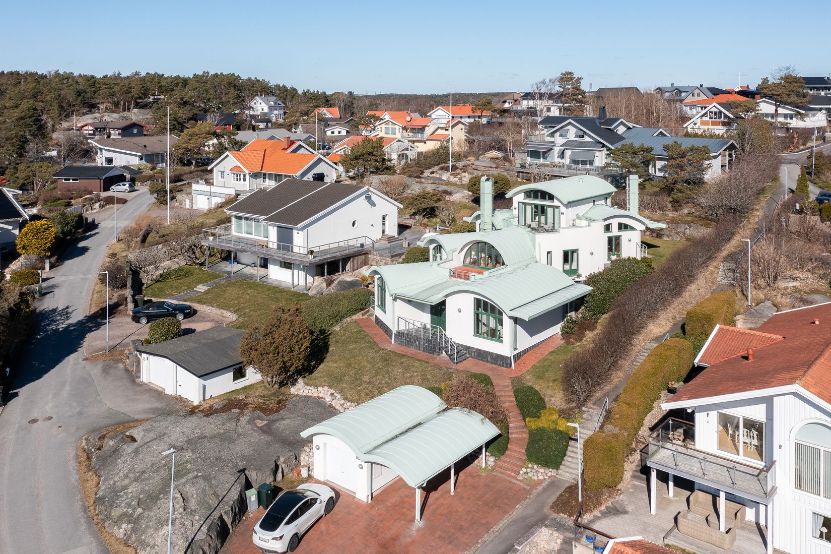 Villa, Bastebergsvägen 18, Näset, Göteborg