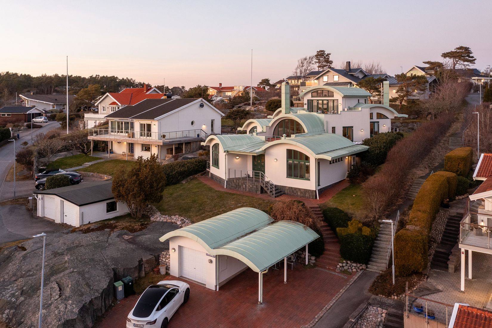 Villa, Bastebergsvägen 18, Näset, Göteborg