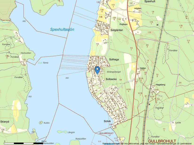 Tomt, Idvägen 18, Spexhult, Nässjö