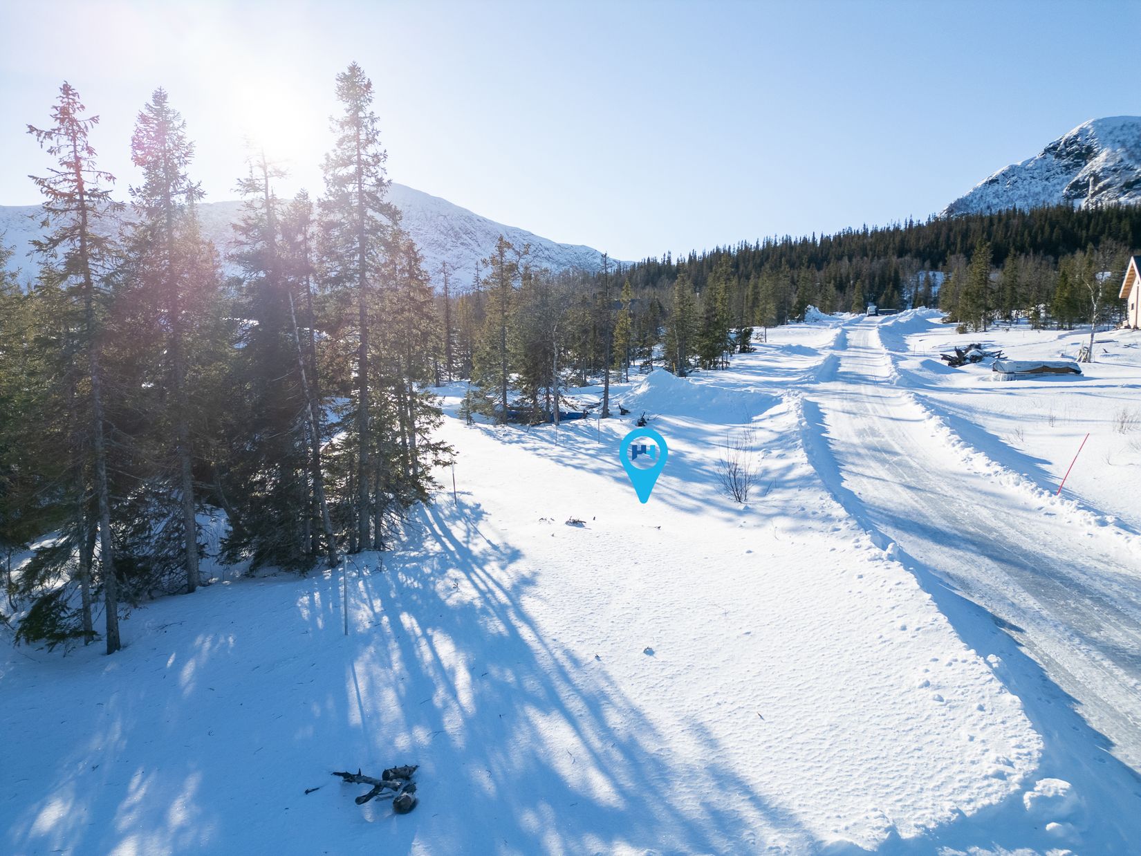 Tomt, Orrstigen 18, Kittelfjäll, Vilhelmina