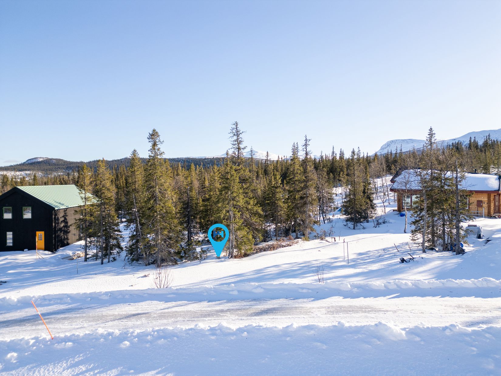 Tomt, Orrstigen 18, Kittelfjäll, Vilhelmina