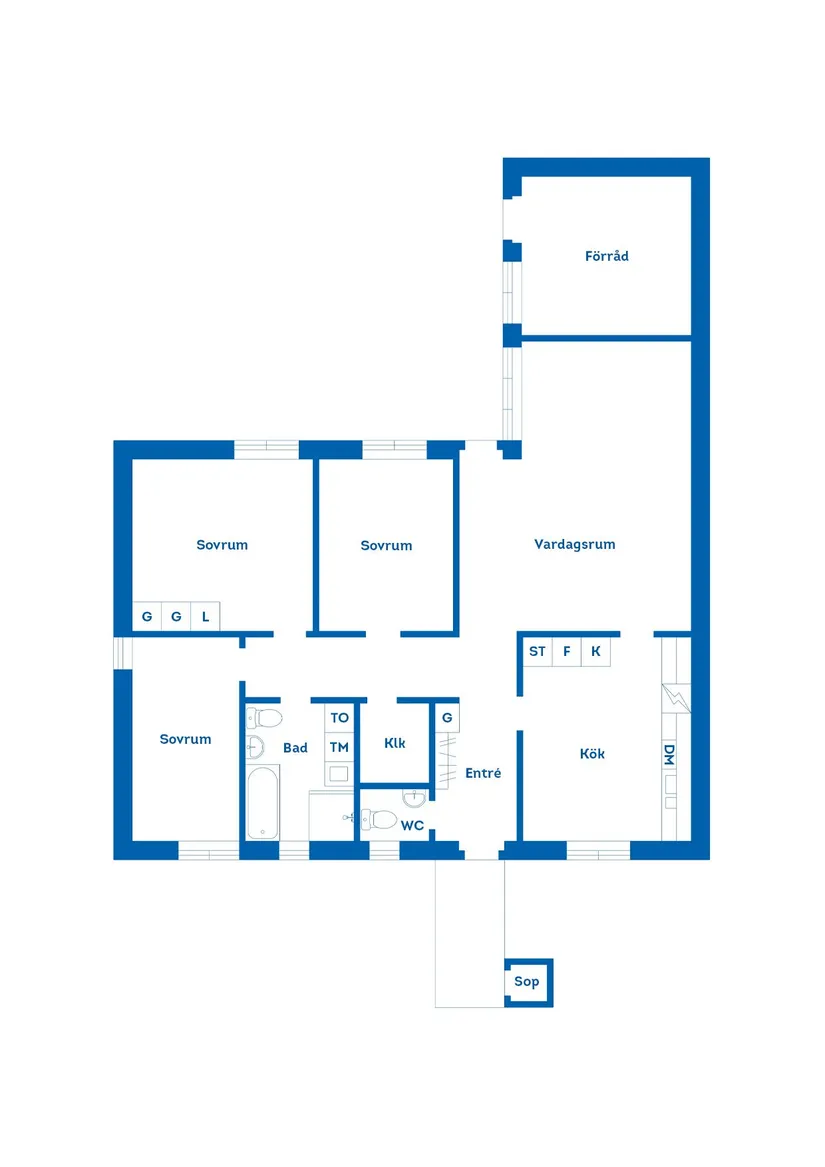 Bostadsrätt, Okvägen 99, Gäddastorp, Hässleholm