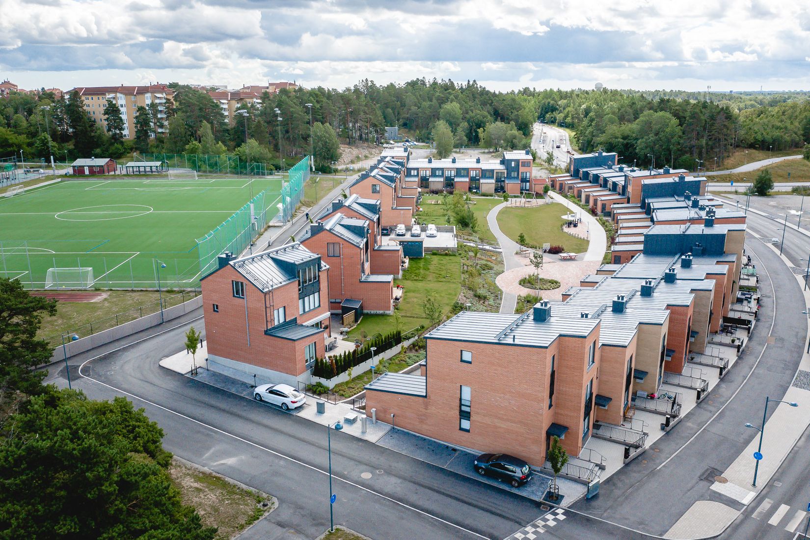 Villa, Radhus, Rissneleden 123A, Rissne, Sundbyberg