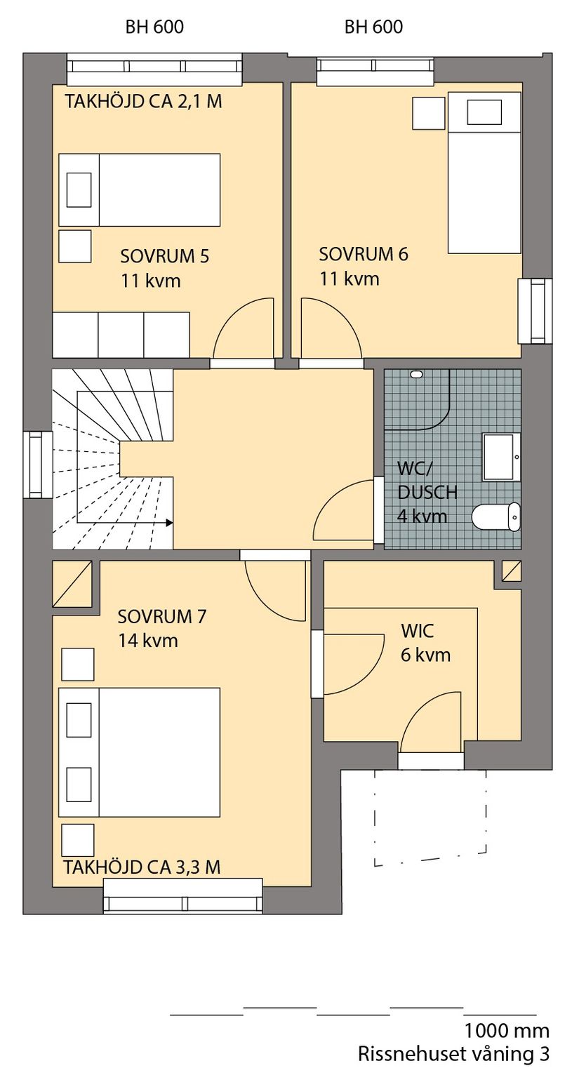 Villa, Radhus, Rissneleden 123A, Rissne, Sundbyberg