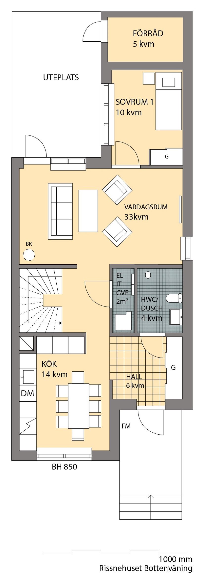 Villa, Radhus, Rissneleden 123A, Rissne, Sundbyberg