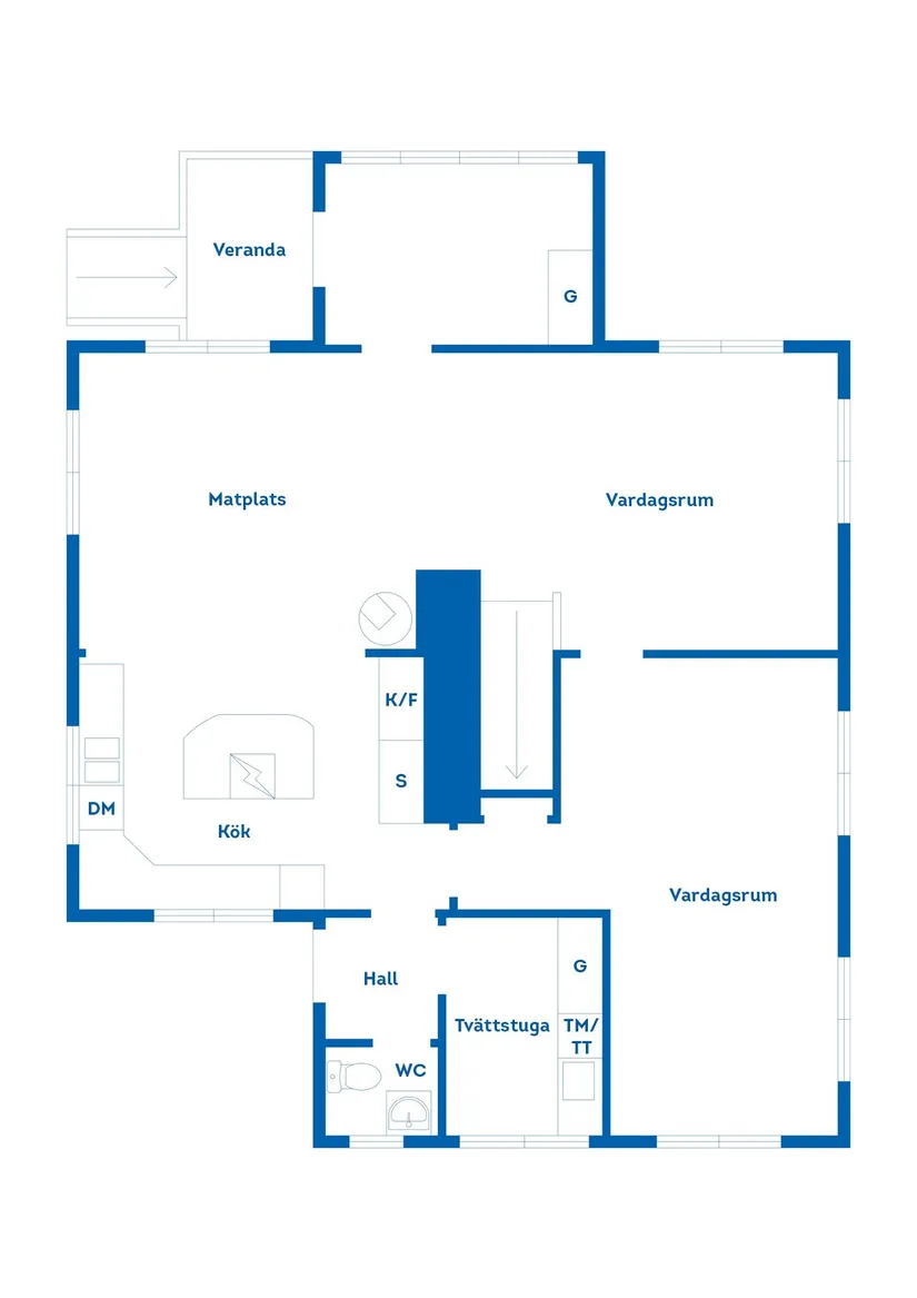 Villa, Björklidsvägen 4, Slottsbrinken, Strängnäs