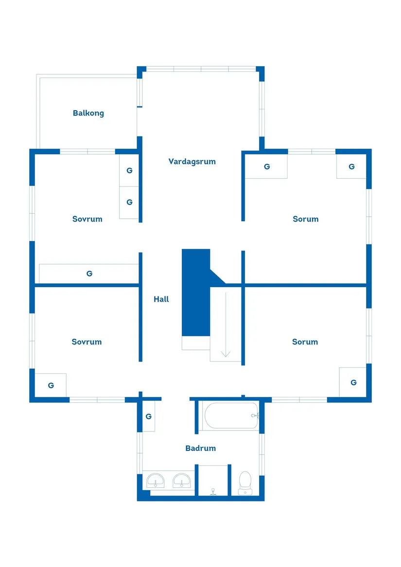 Villa, Björklidsvägen 4, Slottsbrinken, Strängnäs