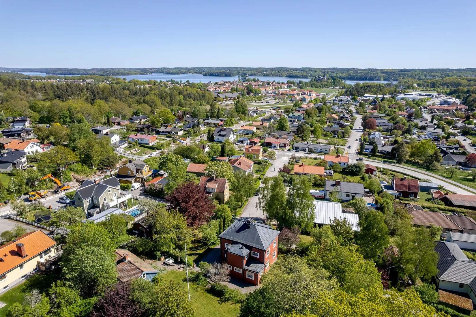 Villa, Björklidsvägen 4, Slottsbrinken, Strängnäs