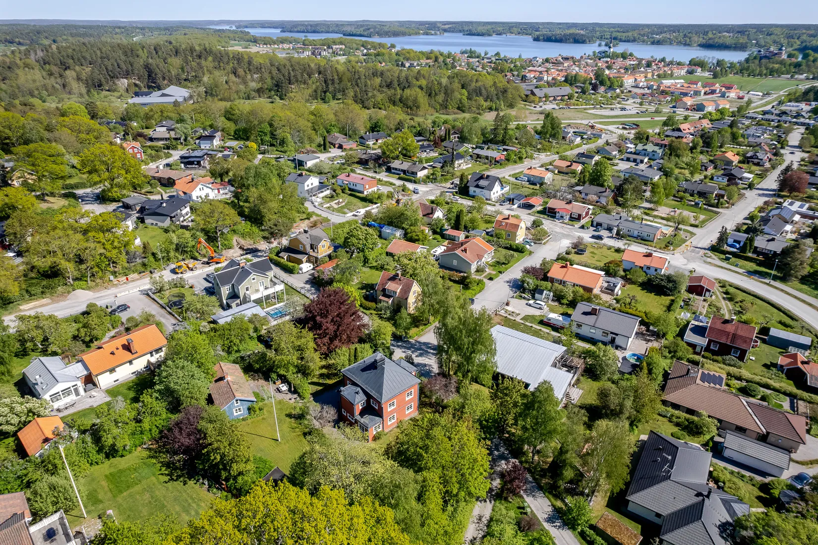 Villa, Björklidsvägen 4, Slottsbrinken, Strängnäs