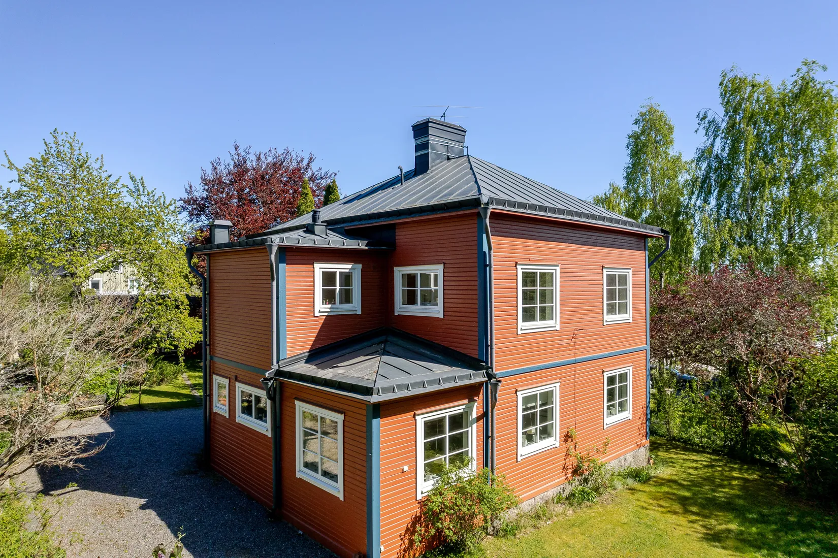 Villa, Björklidsvägen 4, Slottsbrinken, Strängnäs