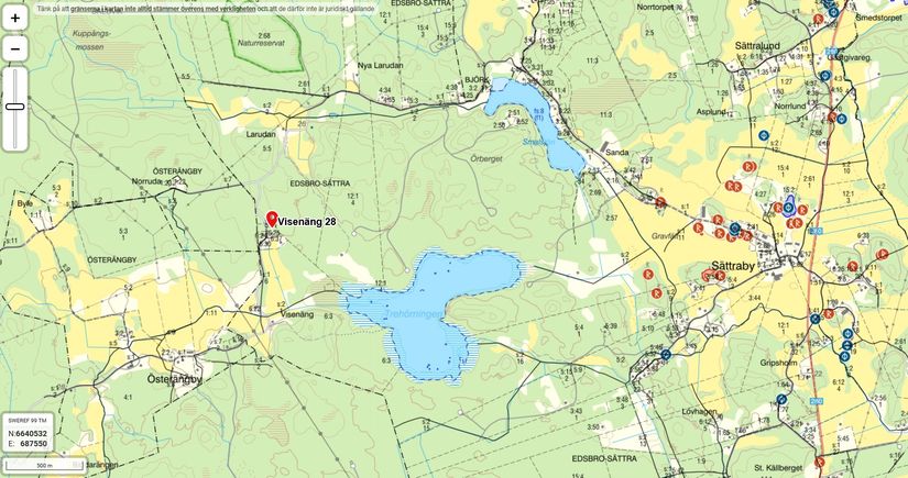 Tomt, Visenäng 28, Roslagen, Norrtälje