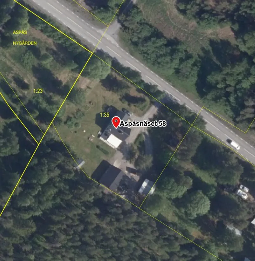Villa, Aspåsnäset 58, Aspåsnäset, Krokom