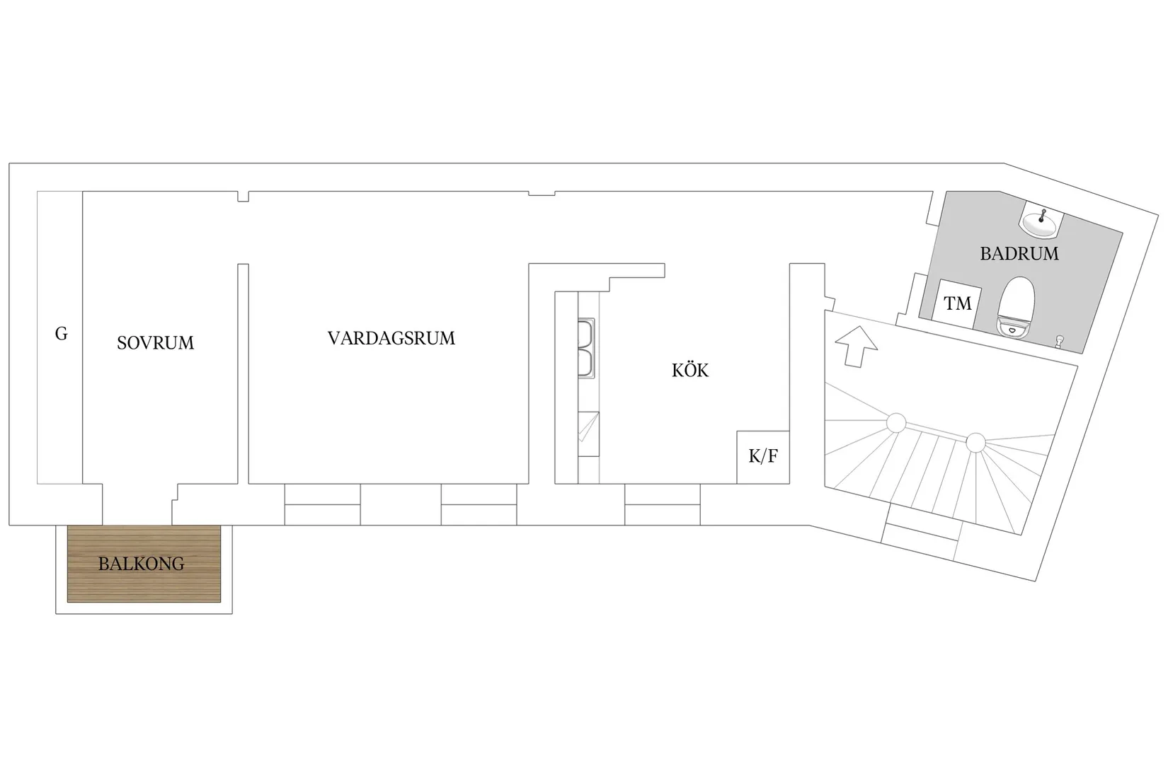 Bostadsrätt, Karl Gustavsgatan 18B, Vasastaden, Göteborg