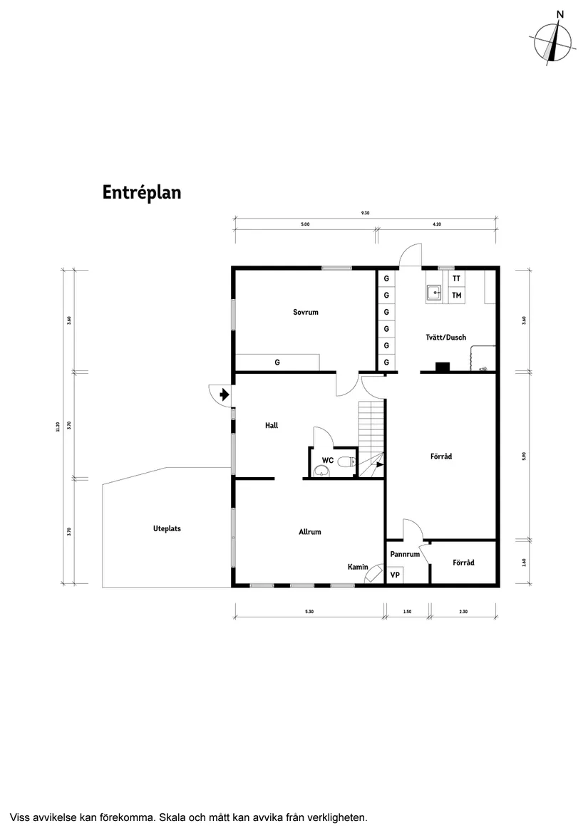 Villa, Sagbäcksvägen 22, Lindome, Mölndal