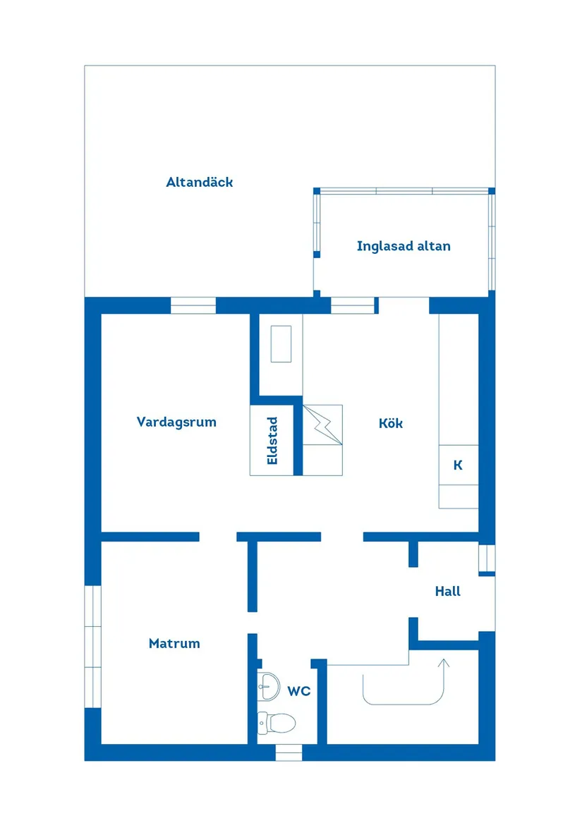 Villa, Fabian Månssons väg 6, Hasslö, Karlskrona