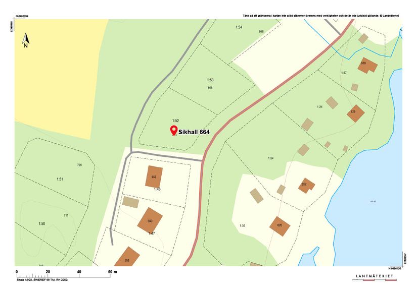Tomt, Sikhall 664, Sikhall, Vänersborg