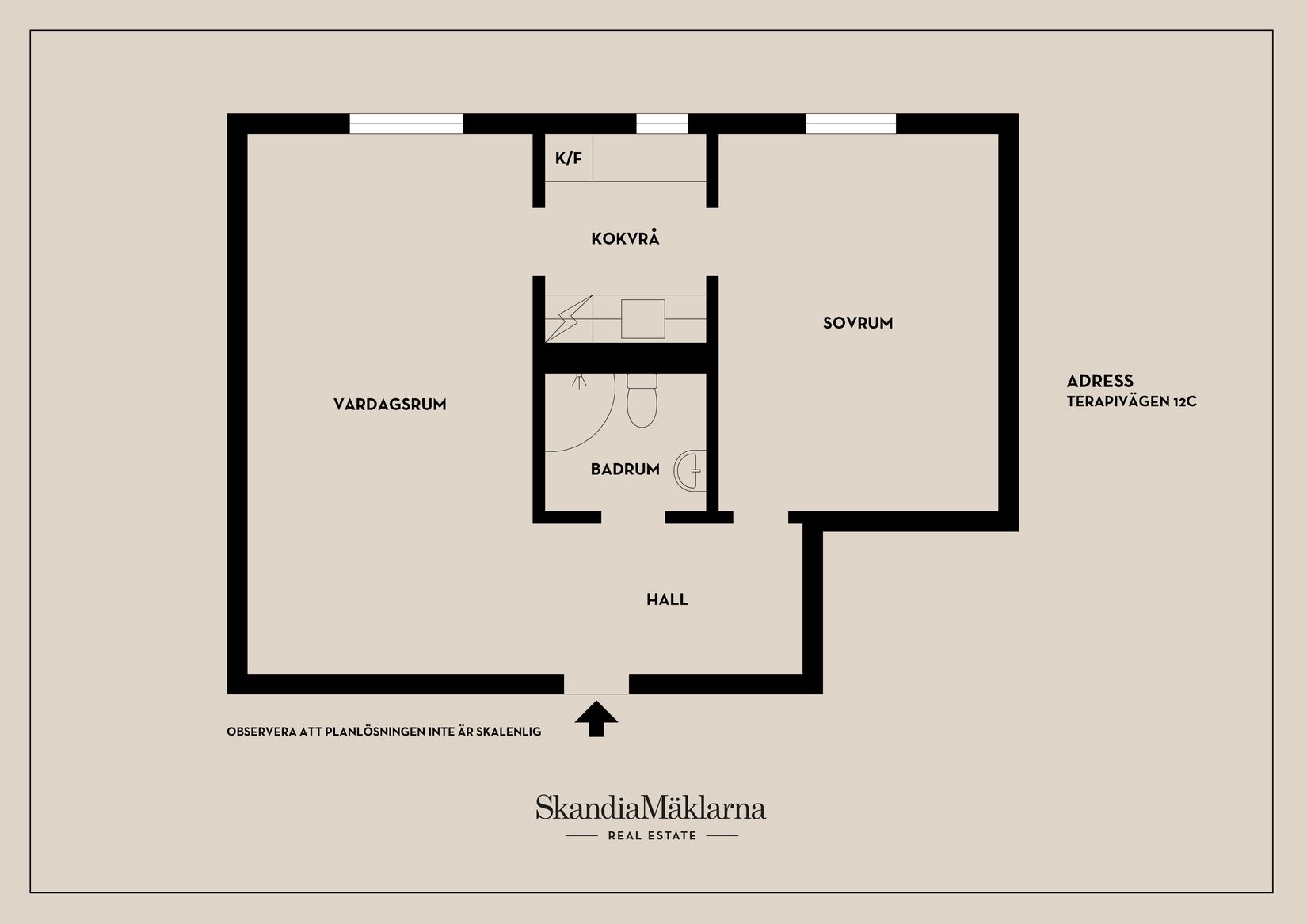 Bostadsrätt, Terapivägen 12C, Flemingsberg, Huddinge